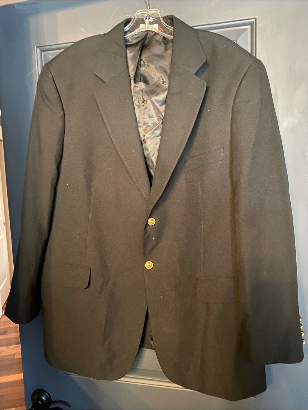 Covington Black Men's Sport Coat Blazer